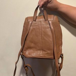 Tan coach backpack